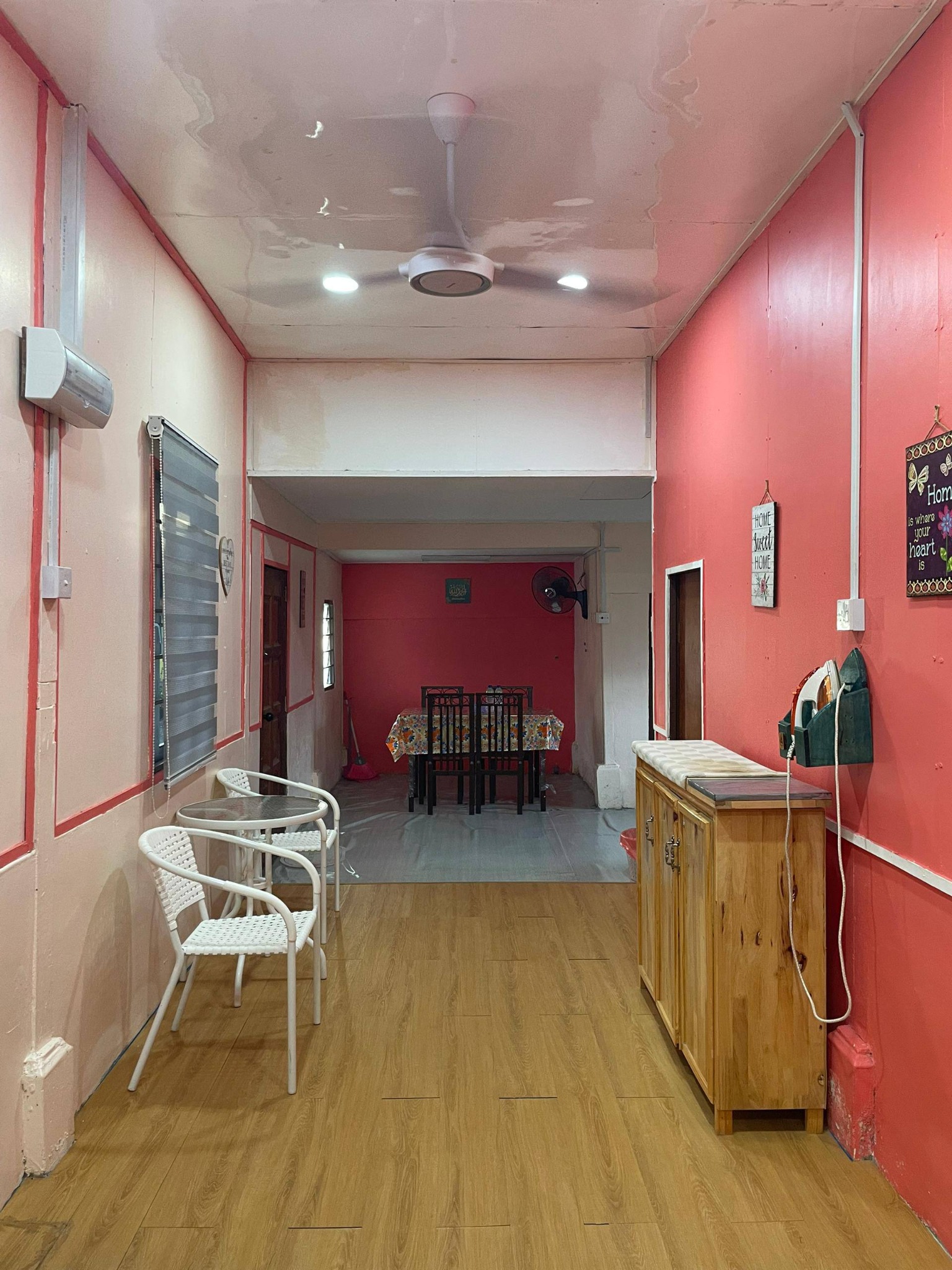 Homestay 1 living area dining view